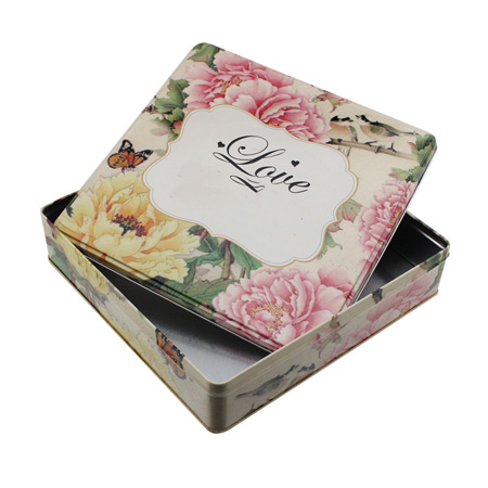 clothes metal tin box